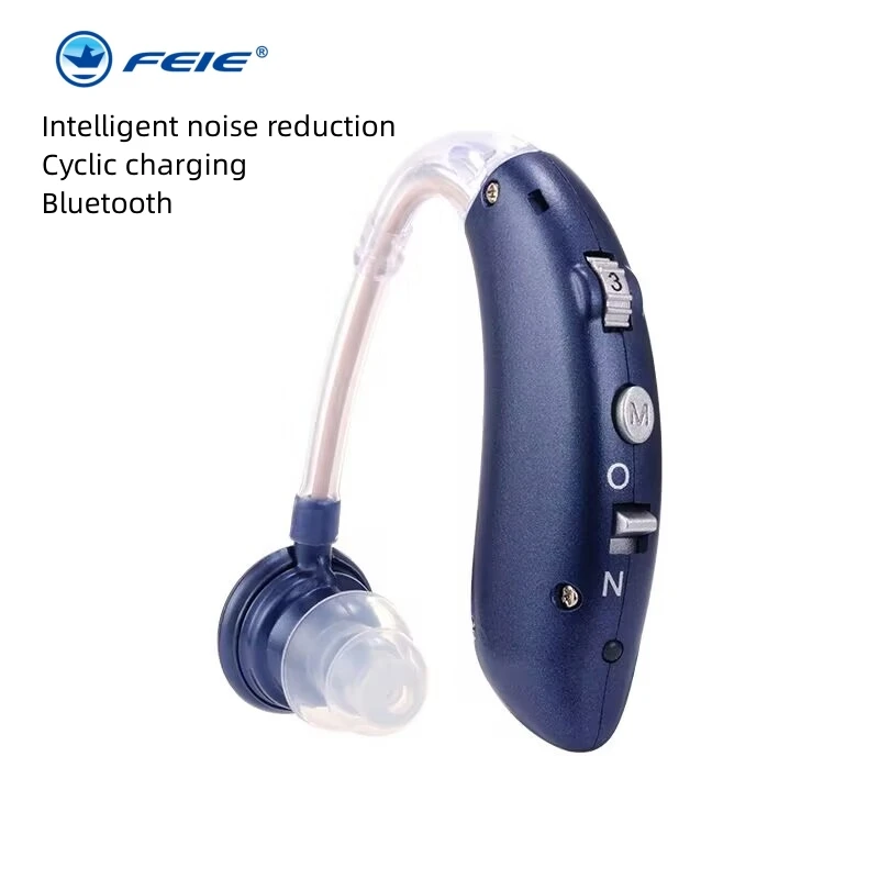 

S-25A Rechargeable Bluetooth USB Mini Digital Hearing Aids Adjustable Tone Sound Amplifier Hearing Portable Deaf Hearing Aid