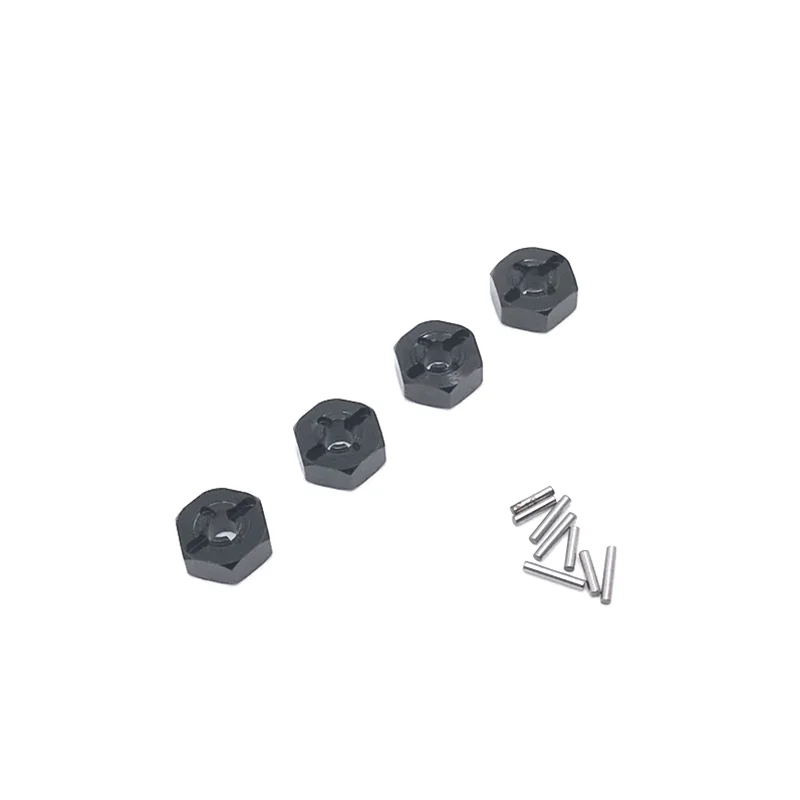 WLtoys용 금속 업그레이드 12mm 허브 어댑터 144001 144002 144010 124016 124017 124018 124019 A949 A959 A969 A979 RC 자동차 부품