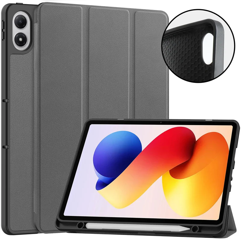 Premium Magnetic Folding Case with Pencil Holder