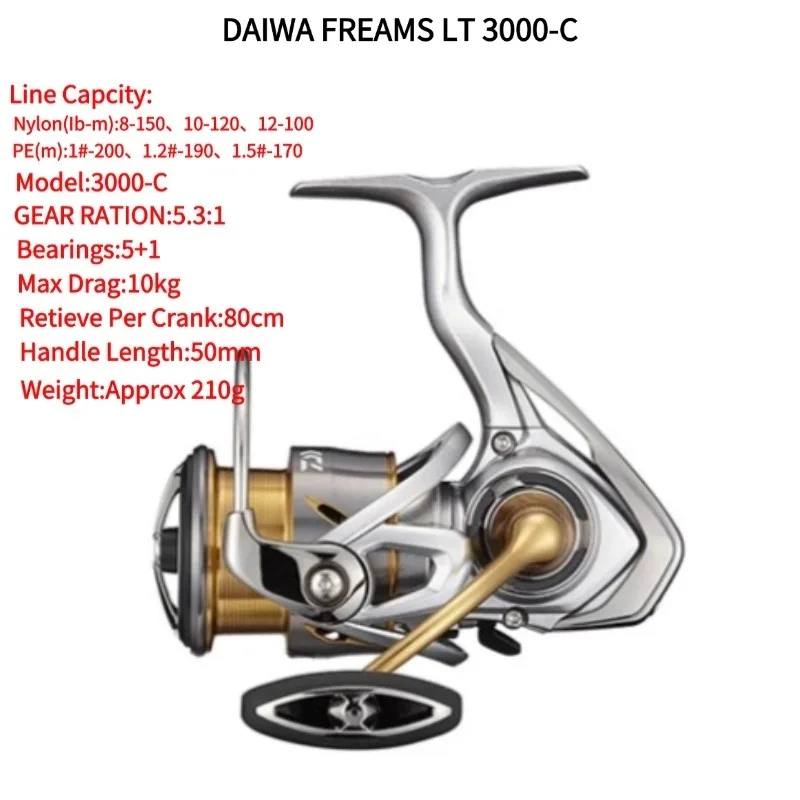 2021 DAIWA FREAMS LT 1000S 2000S 2000S-XH 2500 2500-XH 3000 3000-C
