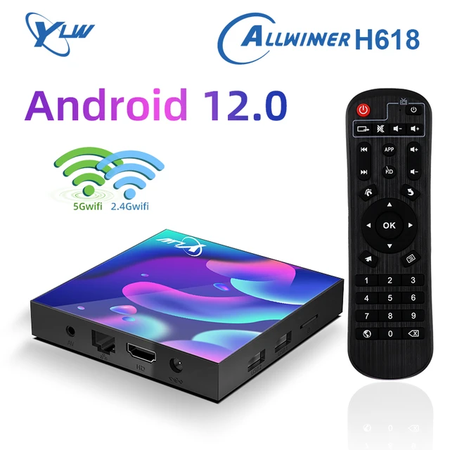 Magcubic Android 12 TV Box Wifi6 HDR10+ Allwinner H618 32G 64G Support 8K  6K 4K BT5.0 Voice Media Player Set top box - AliExpress