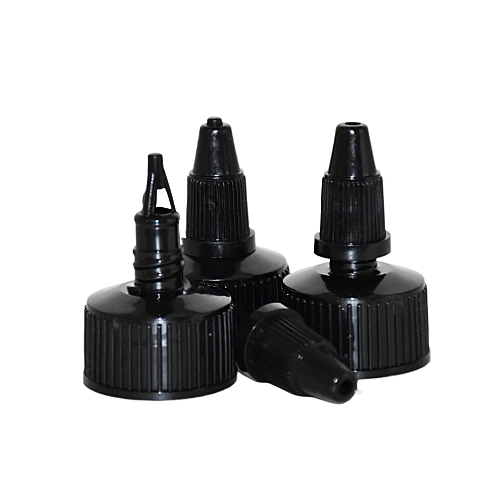 25pcs/lot 24/410 Twist Top Cap,Plastic Caps For Dispense Bottle ,Paint Bottle Replacement Lids