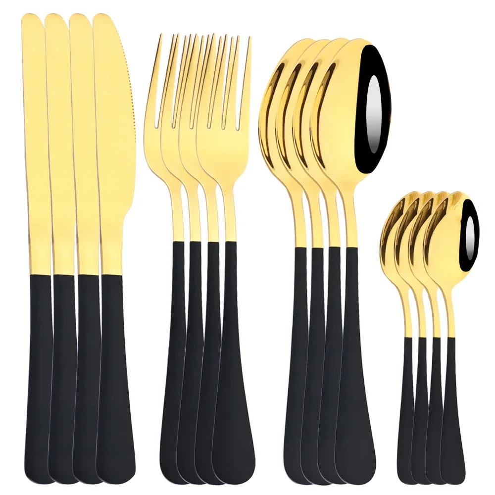 Black gold 16Pcs