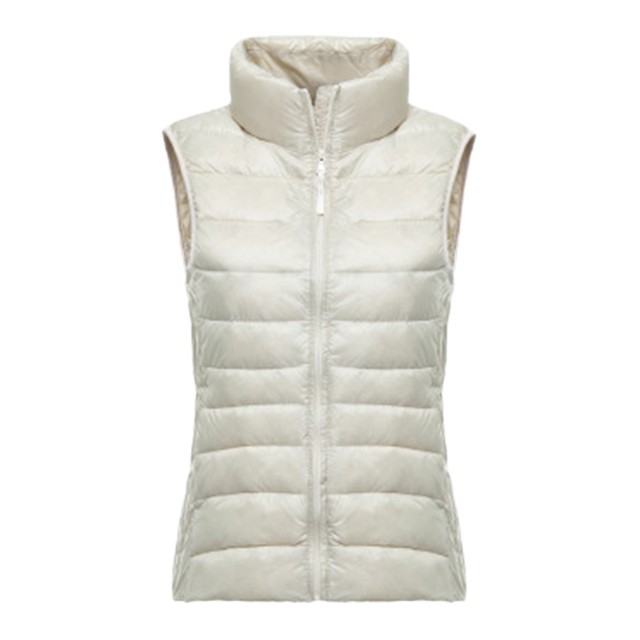 Autumn Winter Women Ultra Light Down Vest White Duck Down Coat Parka Ladies Sleeveless Waistcoat Plus Size Lightweigh Vests