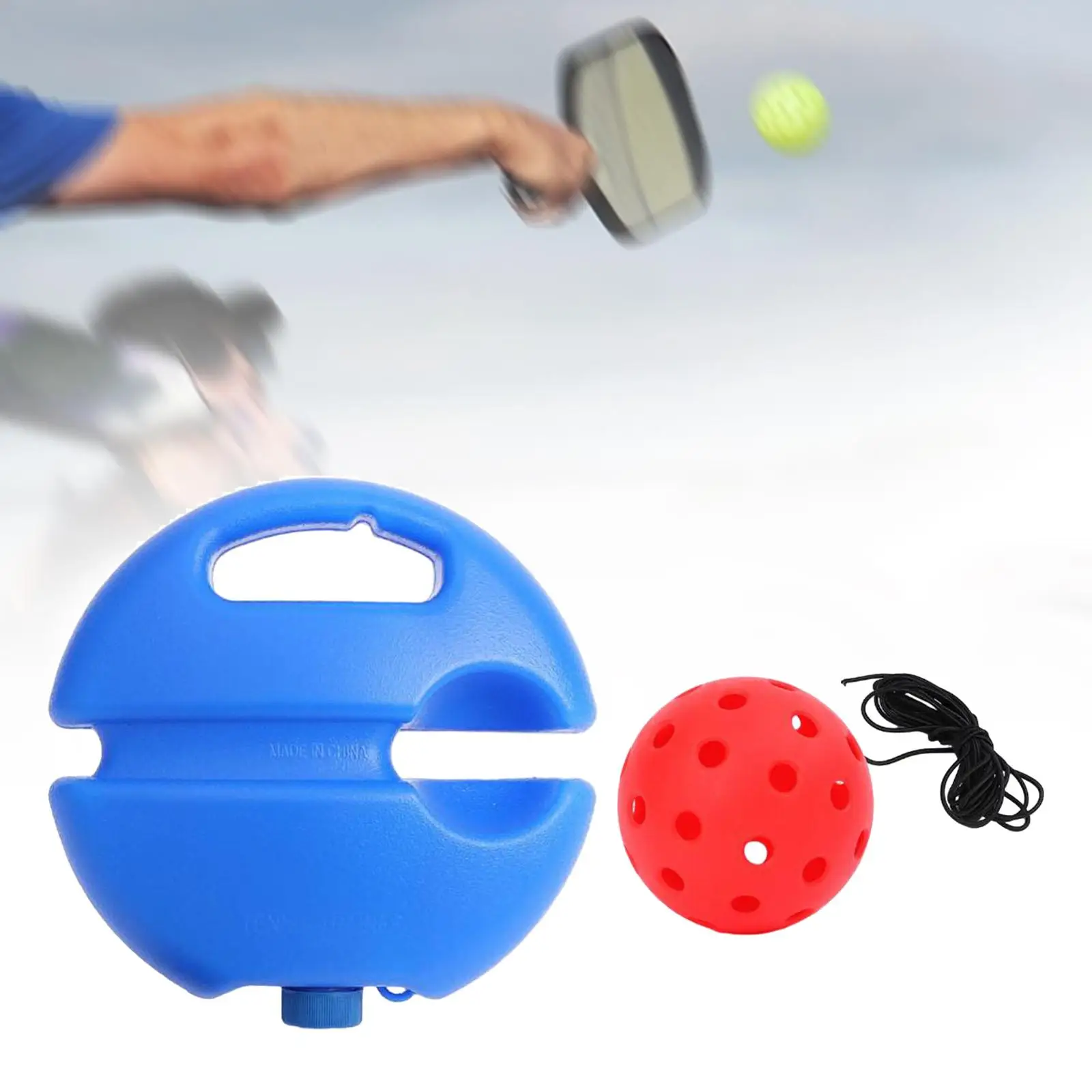 

Тренировочный тренажер Pickleball, тренировочный резервуар для одного игрока, тренировочный тренажер для взрослых и детей, для домашнего и уличного использования, для начинающих