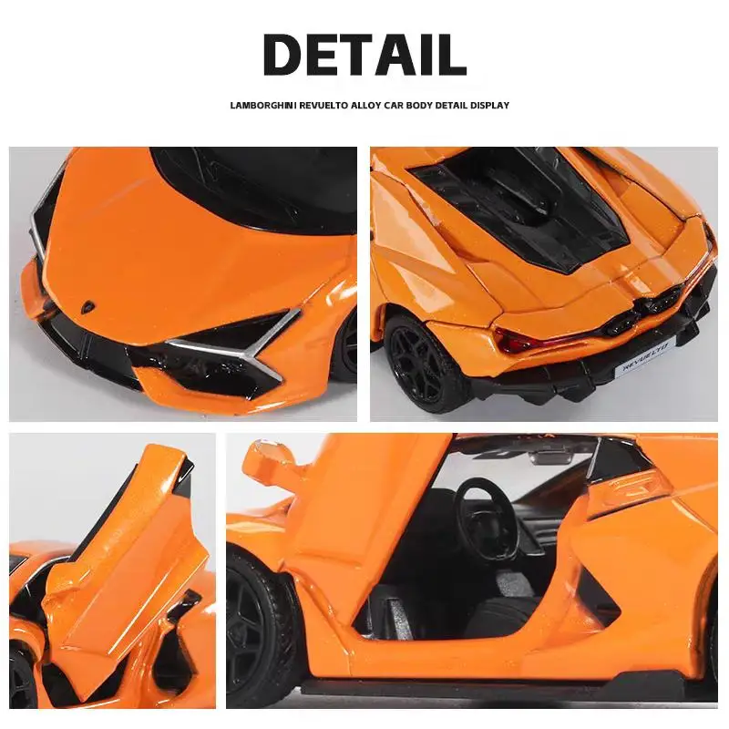Mini Voiture RC Lamborghini Aventador Revuelto - 1/24 Échelle, Jouet Enfant
