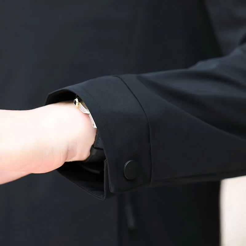 남성용 비즈니스 안전 재킷, 피어싱 방지, 절단 방지, 유연한 폴리머 복합 재료, 절단 방지, 야외 의류