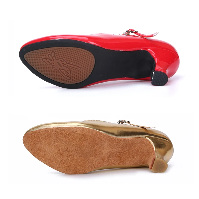 Dance Shoes Adult Sneakers Dance Shoes Modern Square Party Ballroom Latin Dance Shoes Women Soft Rubber Soles heels