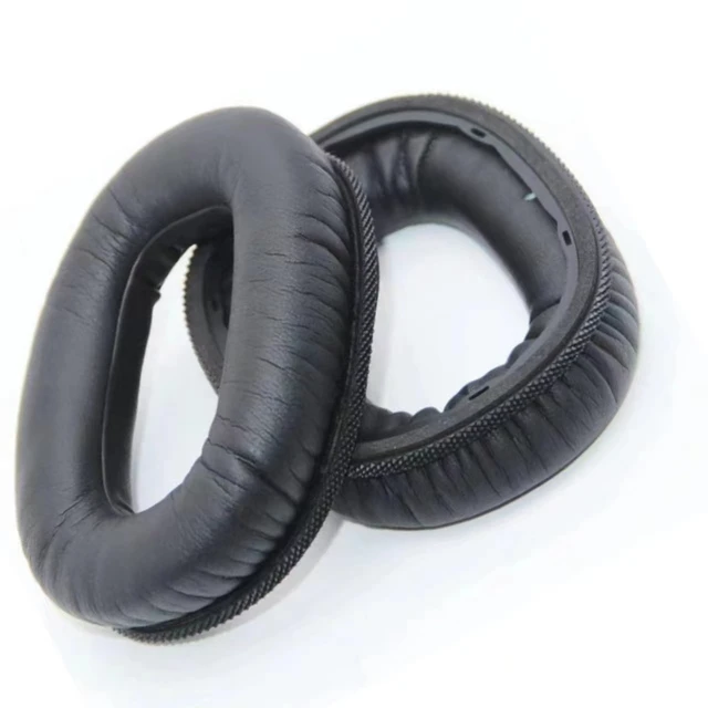 Coussinets De Rechange Pour Casque Marshall Monitor - Cuir Protéiné, Noir