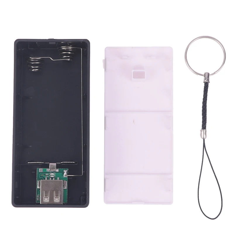 18650 Power Bank Battery Charger Case 5V 1A Portable USB Power Bank Kit Storage DIY Box For Phone MP3 Electronic Charging 3Color