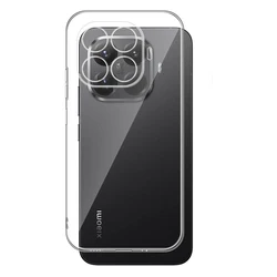 Ultra Thin Clear TPU Silicone Phone Case Cover for Mi 17 Pro (Clear TPU)