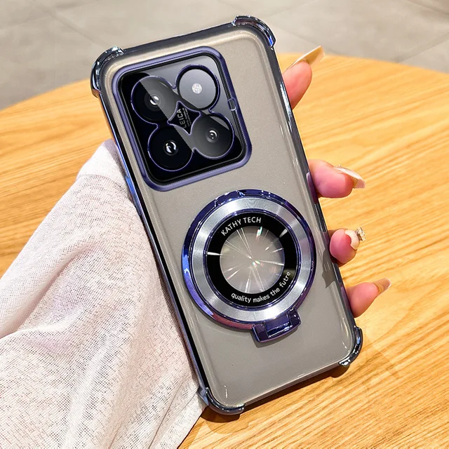 Xiaomi Clear Magnetic Case with Kickstand 2