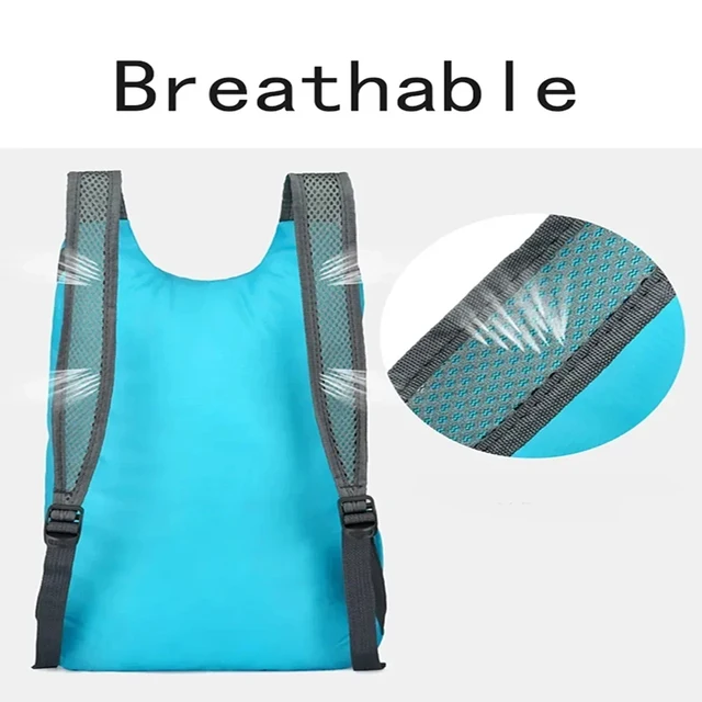 Ultra Light Travel Sports Bag Foldable Durable Lightweight Backpack Large Capacity Unisex Business Backpack 4