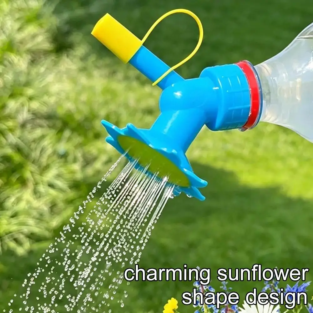 3pcs Watering Nozzle Sun Flower Automatic Watering Waterer Gardening Beverage Bottle Succulent Irrigation Tools Dropshipping