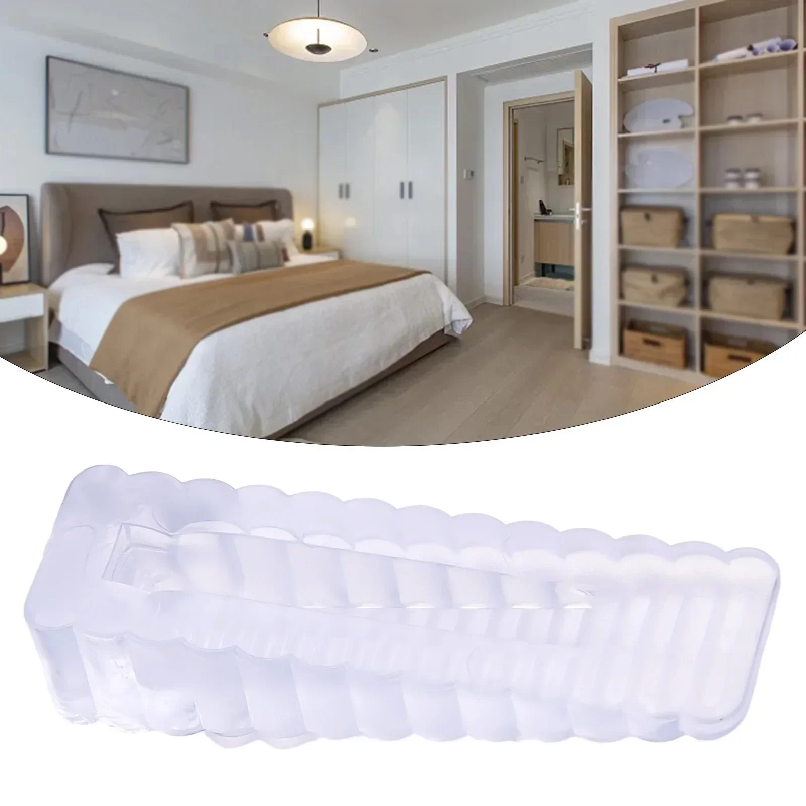 Silicone Door Stopper Door Stopper 1pc Safety Silicone Door Stop Stoppers Block Wedge Doorstops Home Office Rear Retainer Anti-collision Stop