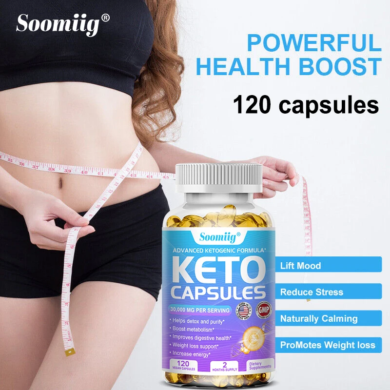 

Keto Weight Loss Fat Burning Capsules Support Weight Loss Suppress Appetite Powerfully Boost Metabolism Unisex