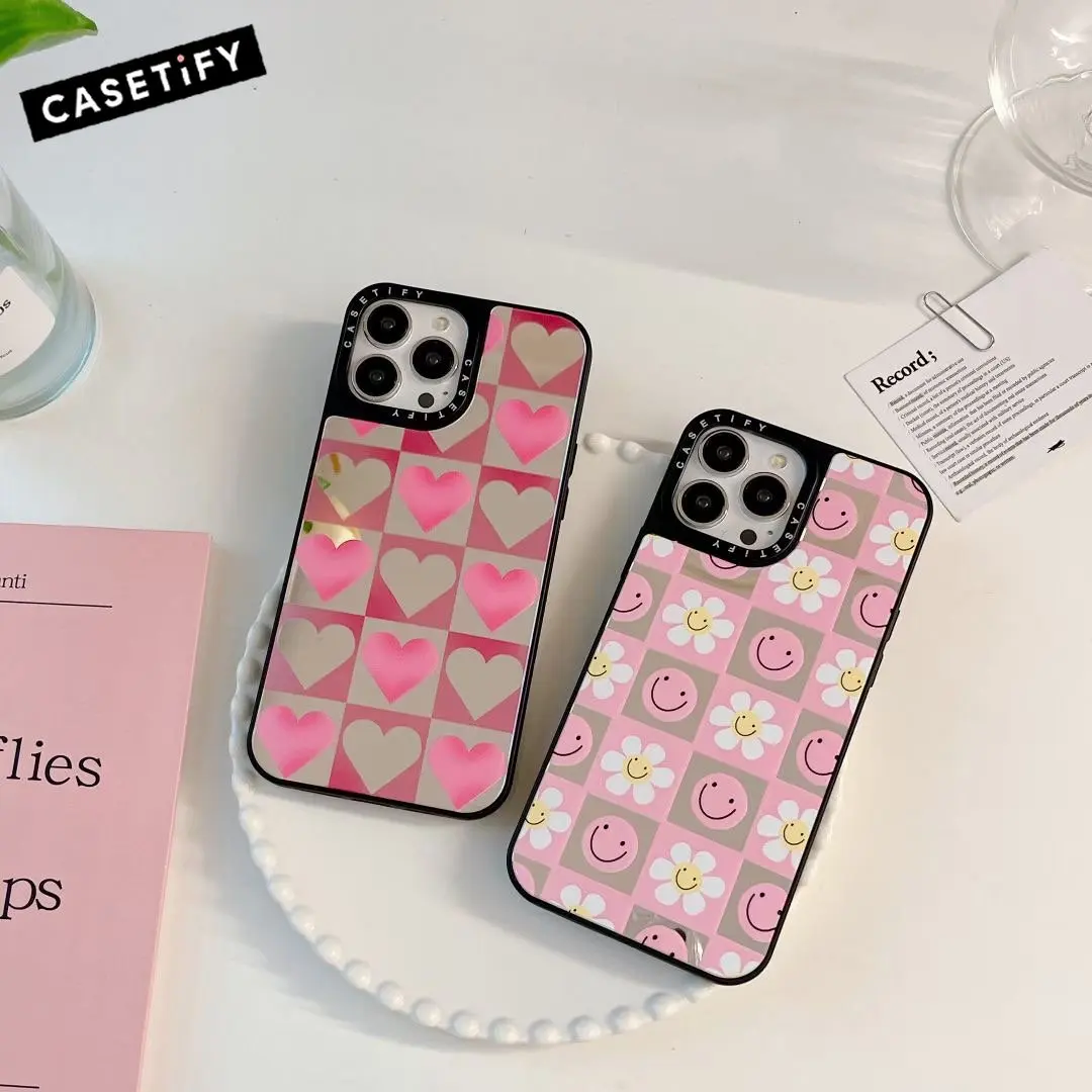 CASETIFYHeartShapeMirrorCaseforiphone121314Pro13Mini11