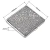 20 Metal Diamond Cigarette Case Windproof, Moisture-proof and Pressure-proof Cigarette Accessories 3