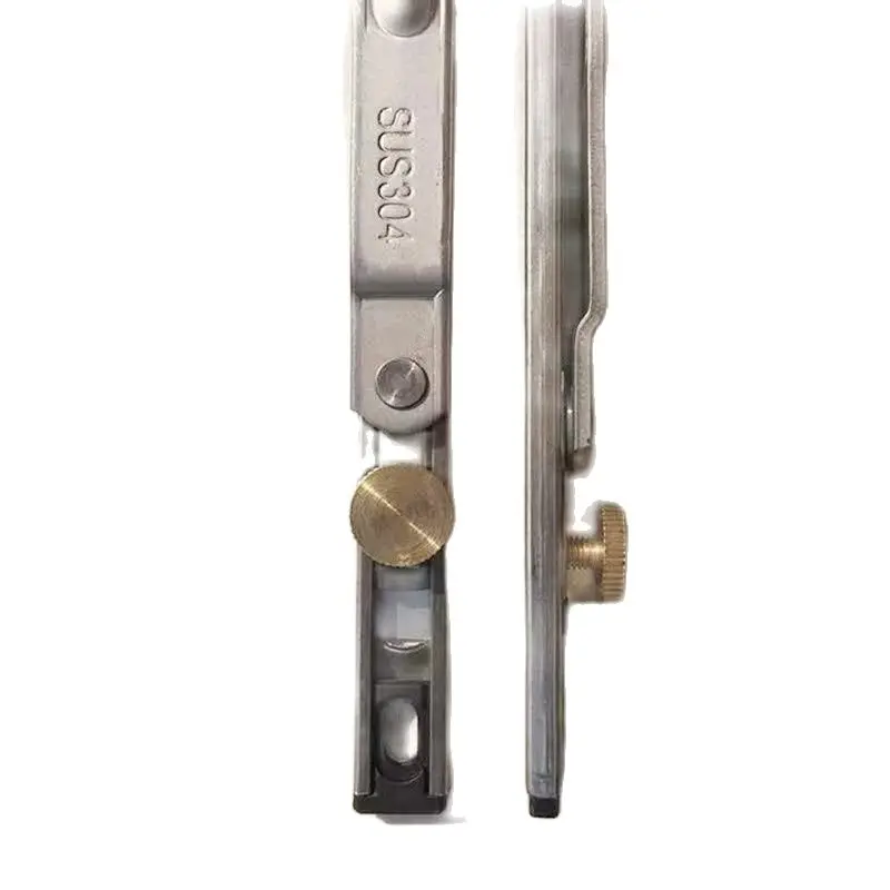 12 Inch Two Connecting Rod Aluminum Alloy Door Plastic Steel Window Opening Limiter Accessories