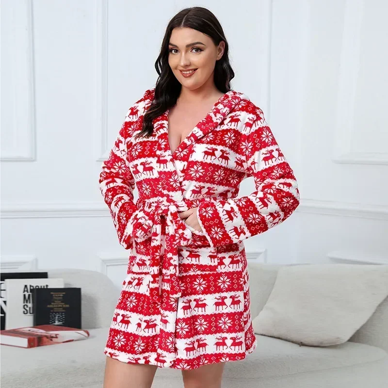 New Plus Size XL-5XL Printed Dress for Women Loose and Fashionable Lace Up Casual and Comfortable Oversized Dress