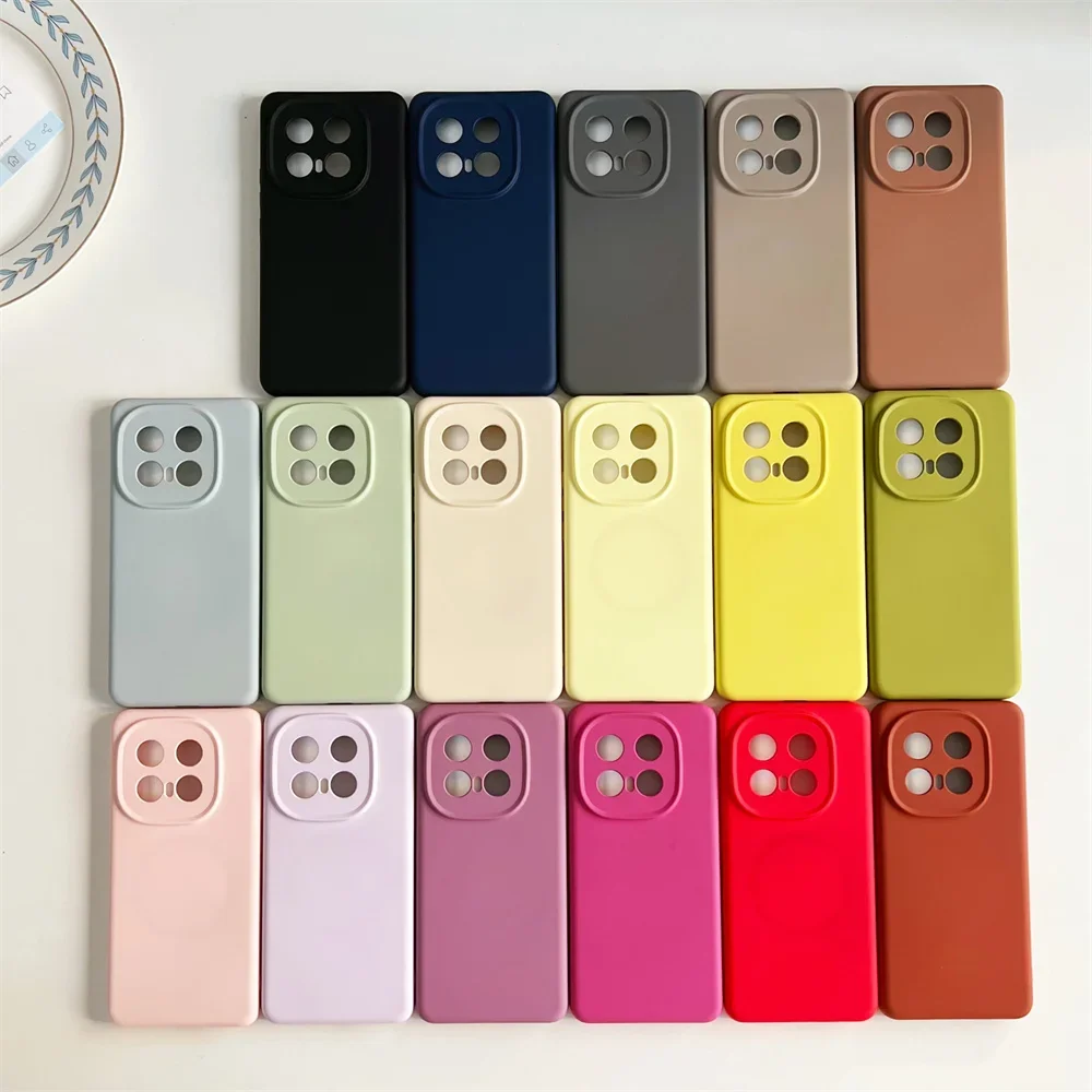 Magnetic Soft Pink Silicone Magsafe Case - Cute & Durable Protection