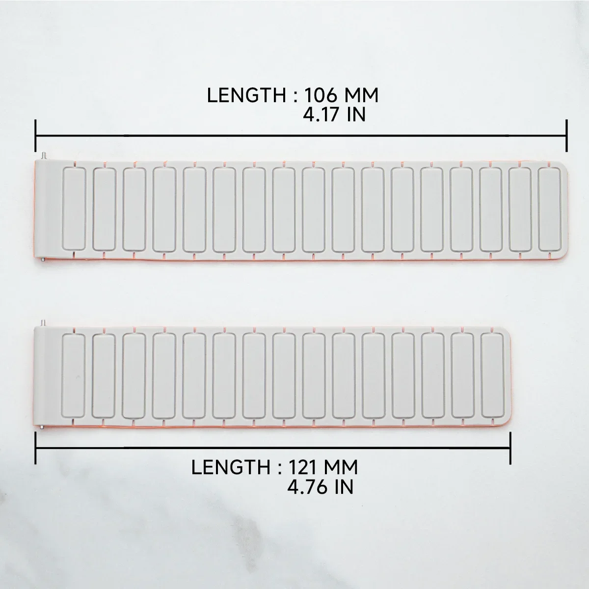Universal Magnetic Silicone Watch Band, Soft Strap for Smartwatches, 20mm & 22mm