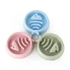 Pet Cat Dog Slow Food Bowl Fat Help Healthy Round Anti-choking Thickened And Non-slip Multiple Colors Shapes 3