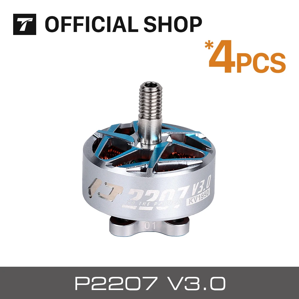 T-motor PACER P2306 V3.0 KV1750 KV1950 KV2550 мощный бесщеточный мотор с внешним ротором Фристайл для FPV радиоуправляемого дрона