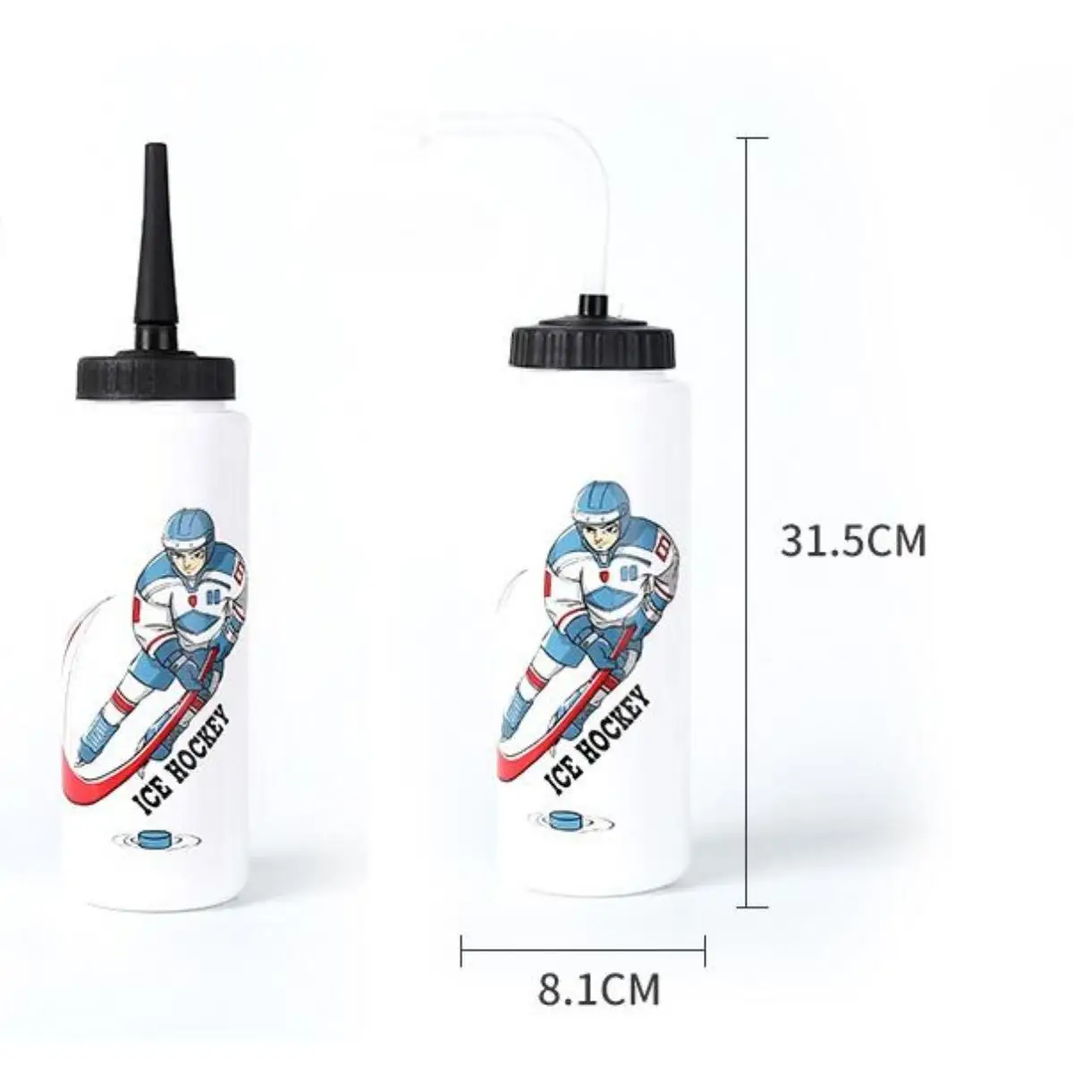 Hockey Water Bottle Sports Water Bottle 1L Capacity Portable Drinking Cup