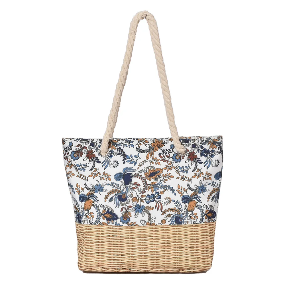 

Handbags for Women Shoulder Bags Female Environmental Storage Reusable Girls Small and Large Shopper Totes Bag Beach Handbags