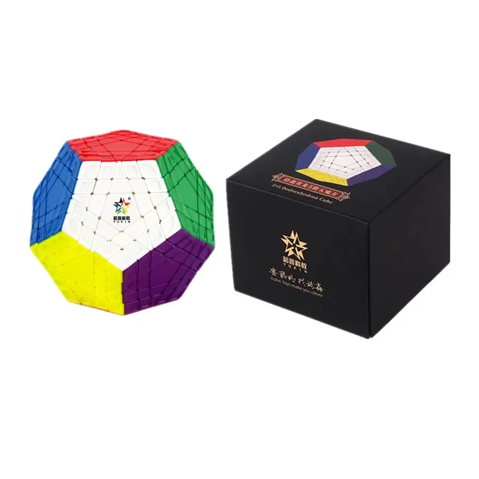 YuXin HuangLong 4x4 5x5 7x7 9x9 Megaminx Cube Puzzle Stickerless Master Kilominx Gigaminx Teraminx Petaminx Cubo Magico 6