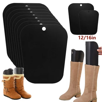 8Pcs Boot Shaper Stands Inserts 12/16inch Tall Boot Supporter Reusable Boot Stand Holder Anti Deformation Boot Tube Keep Shaper