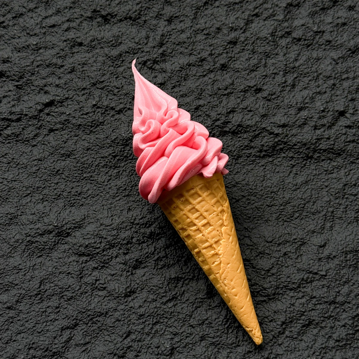 Food Model Food Photography Props Simulated Crispy Ice Cream Realistic Fake Food Dessert Model Ice Cream Cone Photography Props Easter Decorations