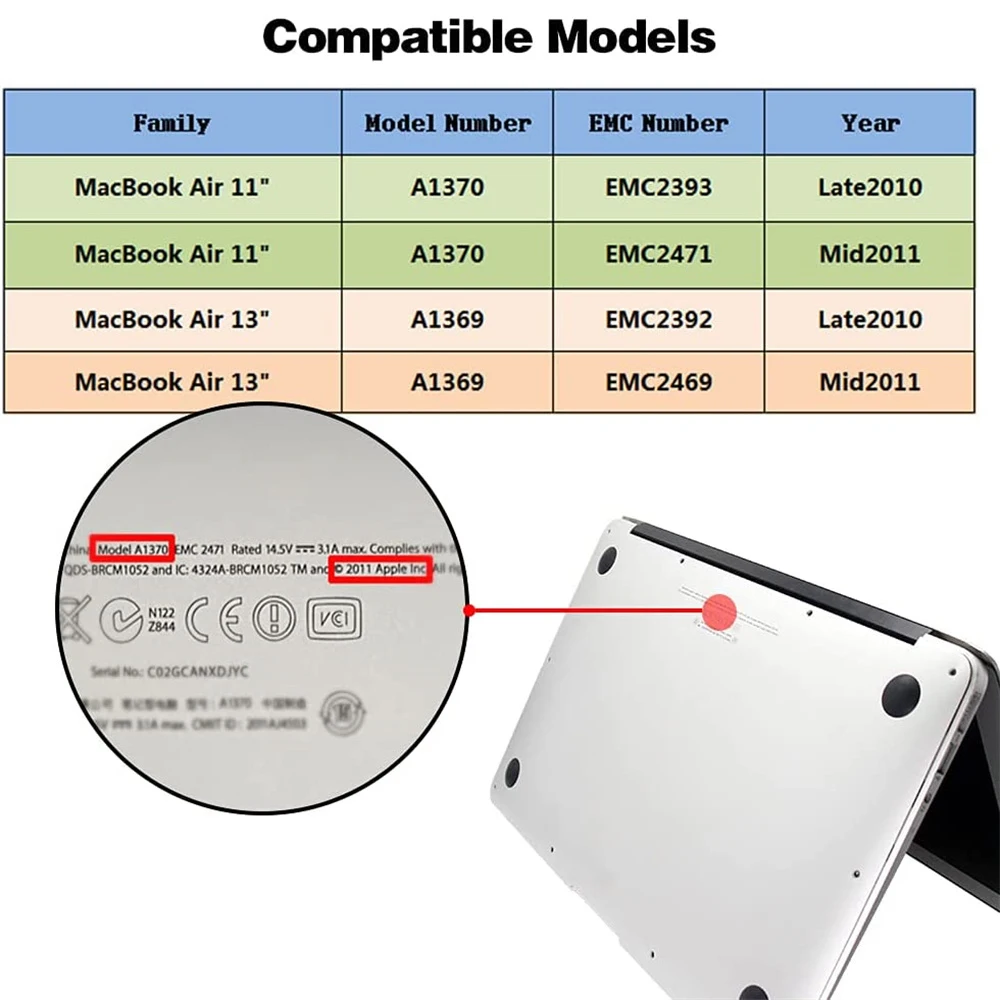 Oscoo-disco Rígido Interno de Estado Sólido Ssd 1tb para Macbook Air 2010 2011 A1369 A1370 Disco Rígido 256gb 512gb Atualização de Capacidade de 1tb - Imagem 3