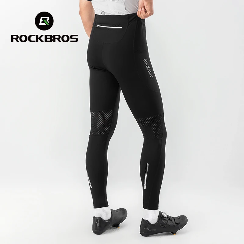 ROCKBROS Tights Trousers Cycling Gym Fitness Long Pants with