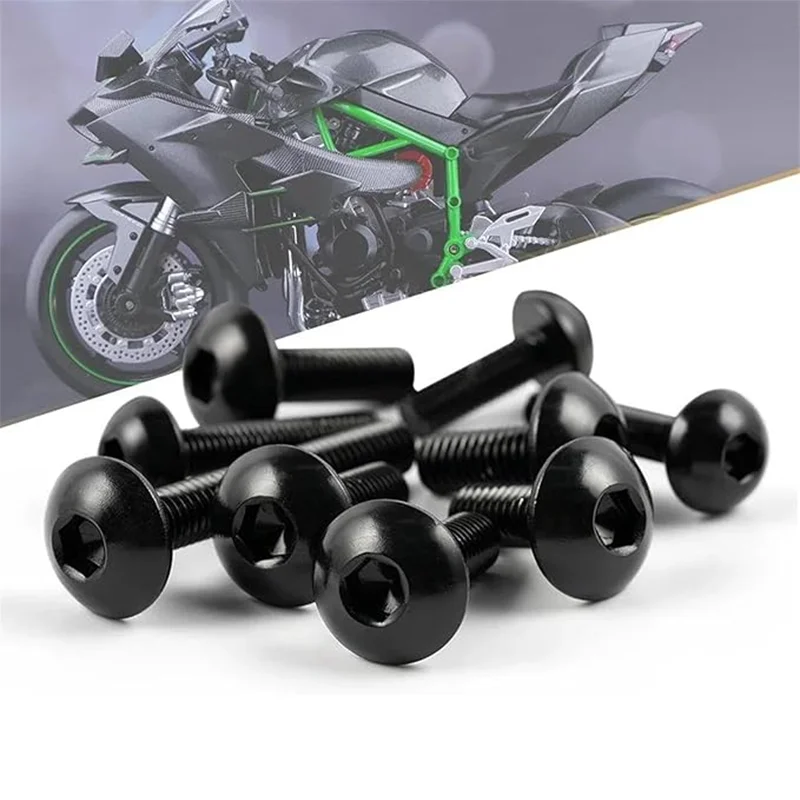 Motorcycle Fairing Fasteners Kit – 190-Piece Body Screws Set