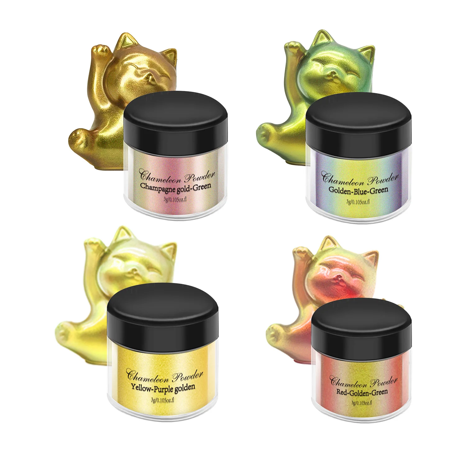 Chameleon Mica Powder: Color-Shift Pigment