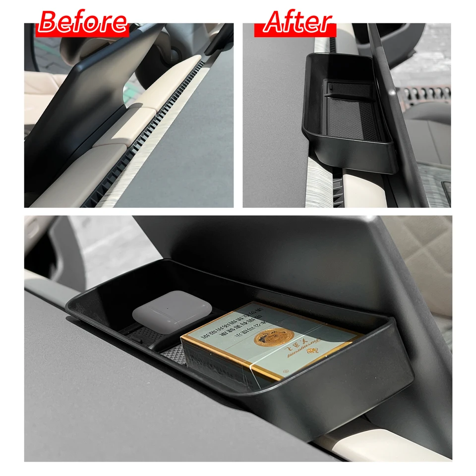 Smabee Vassoio Organizer In Silicone Per Console Centrale NIO ET5 2022 – Accessorio Antiscivolo