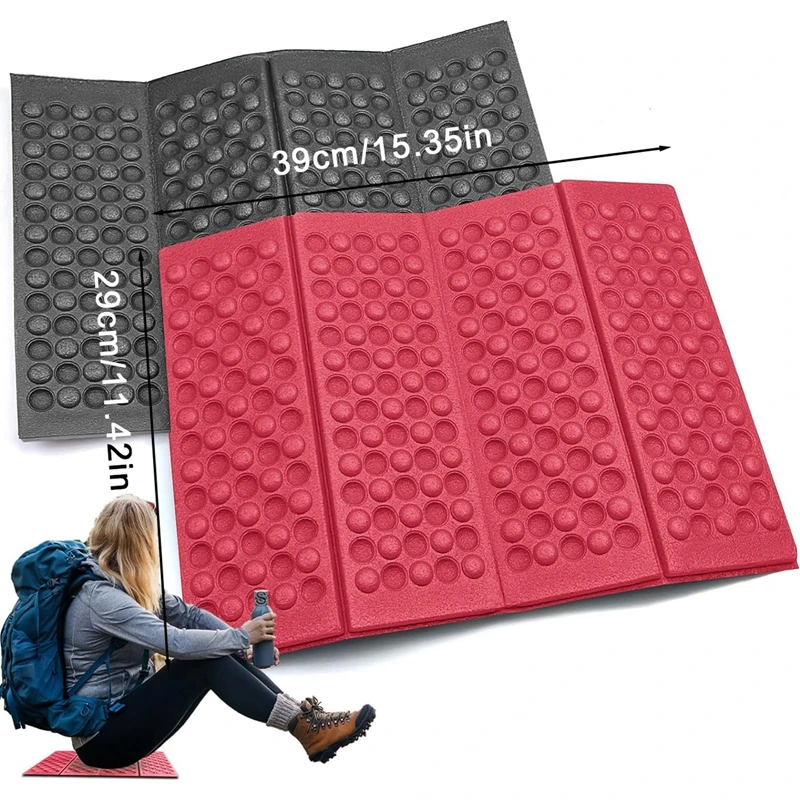 1PC Seat Cushion Outdoor Foldable Thermal Seat Pads Outdoor Foldable Seat Mat Waterproof Portable for Outdoor Playground Garden 2