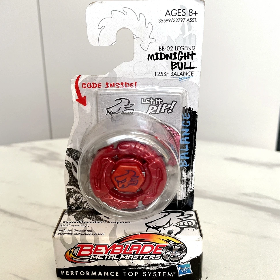 

BEYBLADE METAL MASTERS BB02 Полуночный бык BB-02 125SF баланс