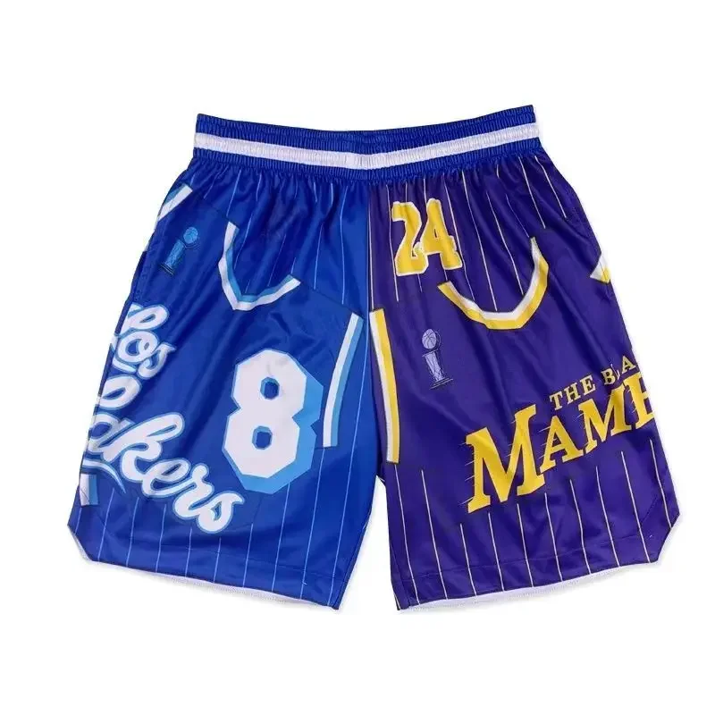 Summer Hot Special Retro Commemorative Leisure Sports Basketball Shorts Comfortable Loose Breathable Sweat Absorption