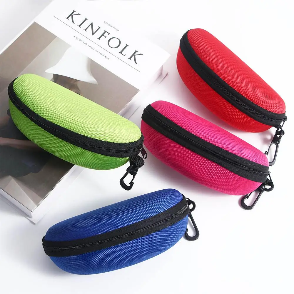 

Men Women Eyewear Storage Box Eyeglasses Protector Case Zipper Box Hard Case Eye Glasses Box Sunglasses Bag Shell Clam Pouch