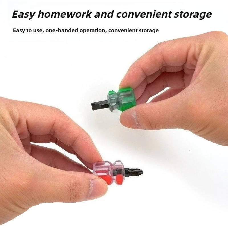 Mini Portable Screwdriver Tool Set with PVC and Steel for Sewing Repair