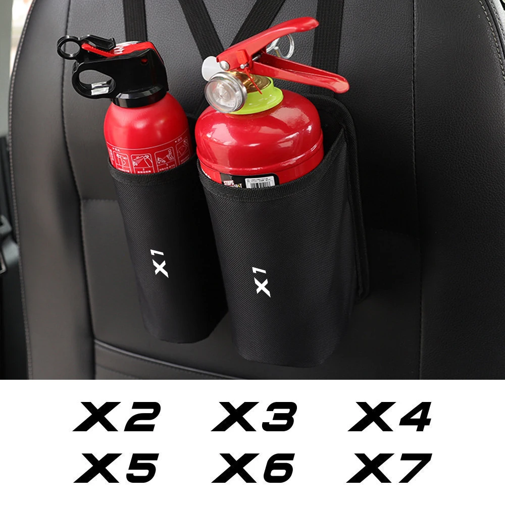 CarFireExtinguisherHolderStorageBagCarAccessoriesForBMWX5E70