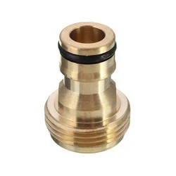 Universal Kitchen Faucet Adapter for Tap Connector, Joiner, and Pipe Fitting (Gold)