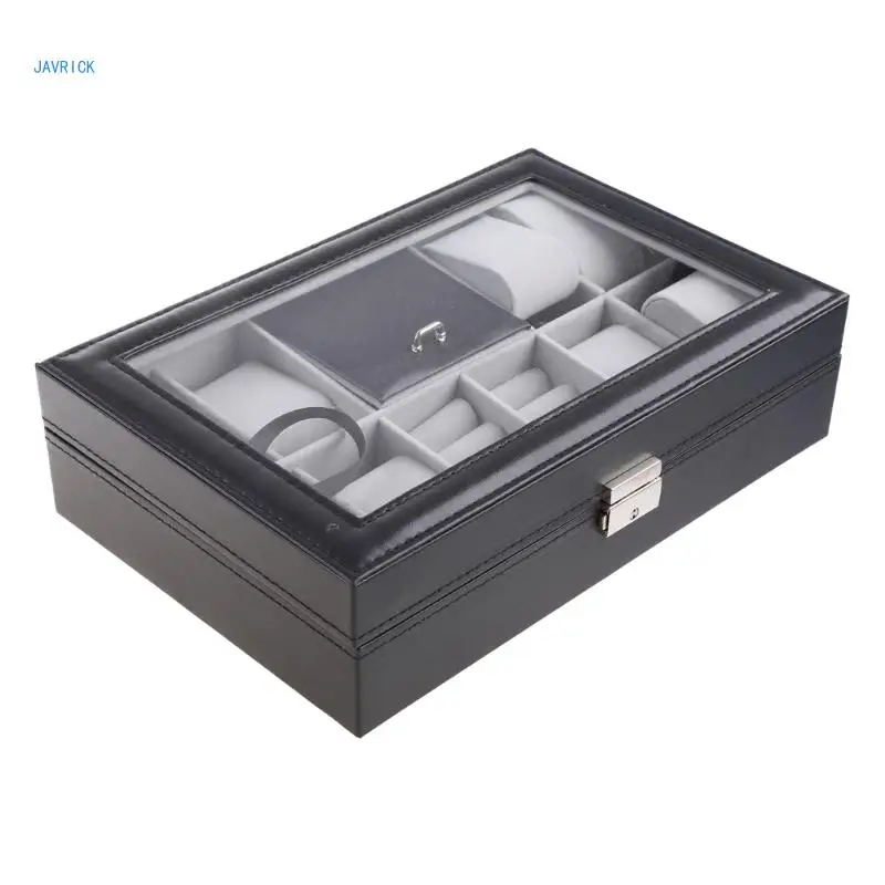 Watch Box Jewelry Box Watch Gift Box for Valentine Men Women Wristwatch Display Watch Storage for Case Travel