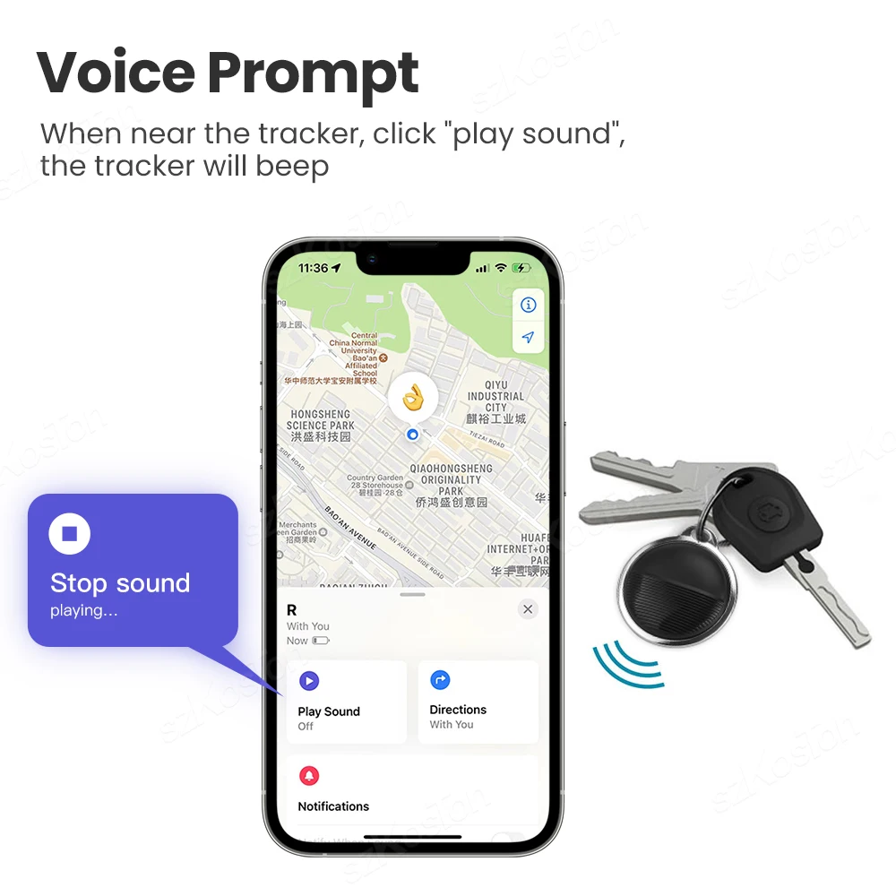 Pipihome GPS Tracker Für Katzen & Hunde - Mini Ortungsgerät Ohne Abo, Wasserdicht