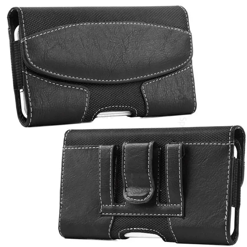 

Leather Case Phone Pouch For Doro 8110 8100 1380 5860 Belt Waist Bag Flip Case For Doro 7000H 780X 730X 5517 1372 1362 7011 Capa