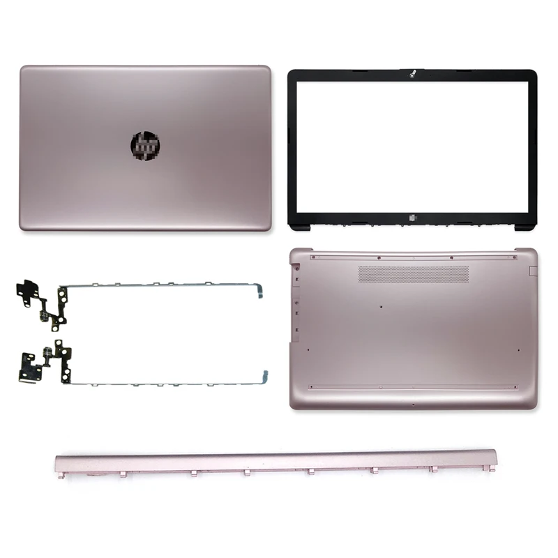 

New Original Laptop Top Case /Front Bezel /Bottm Case /Hinges For HP Pavilon 17-BY 17-CA LCD Back Cover Pink