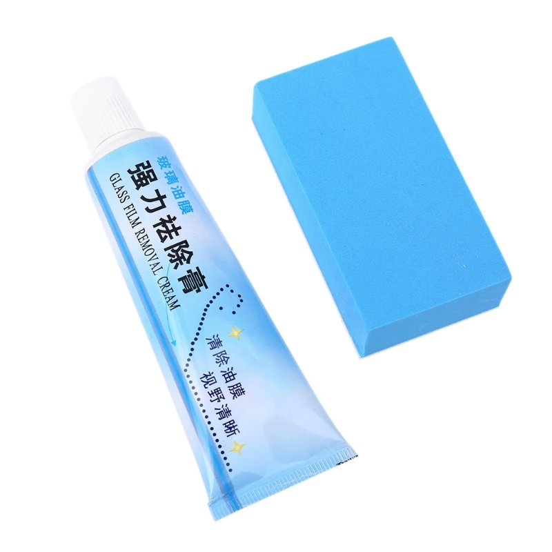 

Auto Car Glass Polishing Degreaser Cleaner Oil Film Clean Polish Paste for Bathroom Window Glass Windshield Windscreen